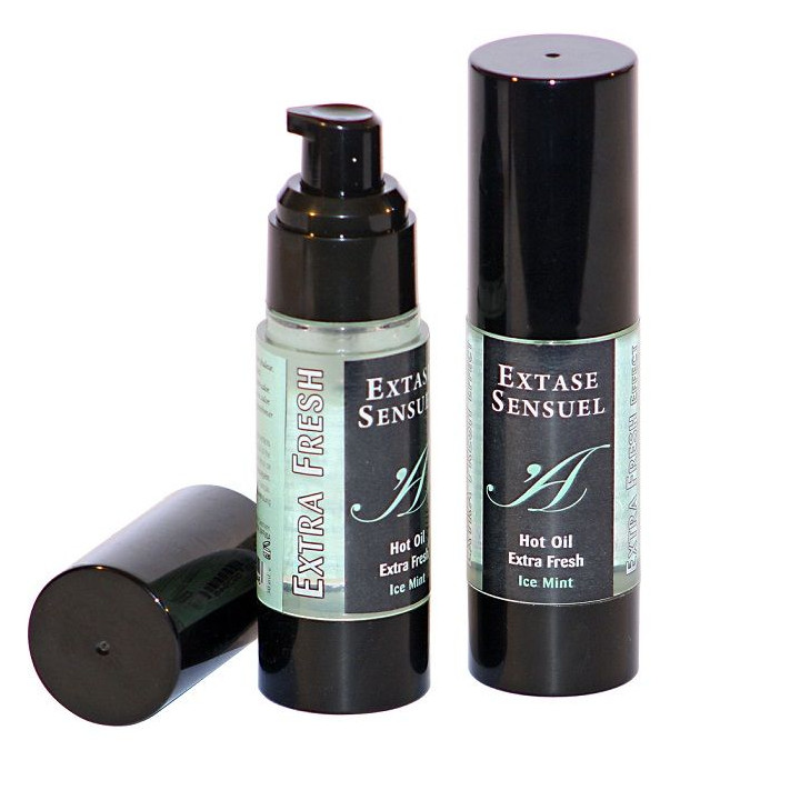 EXTASE SENSUAL - HUILE DE MASSAGE EFFET GLACE EXTRA FRAÎCHE 30 ML