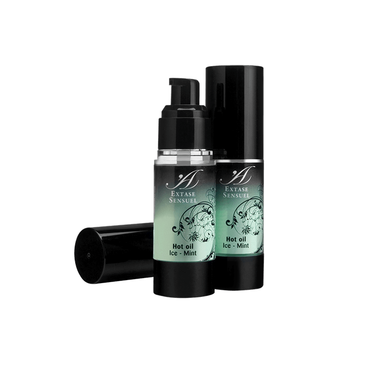 EXTASE SENSUAL - HUILE DE MASSAGE A EFFET GLACE EXTRA FRAÎCHE 100 ML