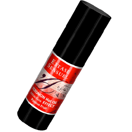 EXTASE SENSUAL - HUILE DE MASSAGE EFFET THERMIQUE AUX PHÉROMONES DE FRUITS DE LA PASSION 30 ML