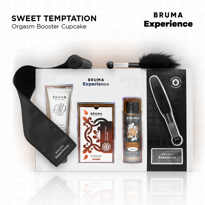 BRUMA XPERIENCE - KIT TENTATION DE TARTE AMÉRICAINE DOUCE AVEC AMPLIFICATEUR D'ORGASME