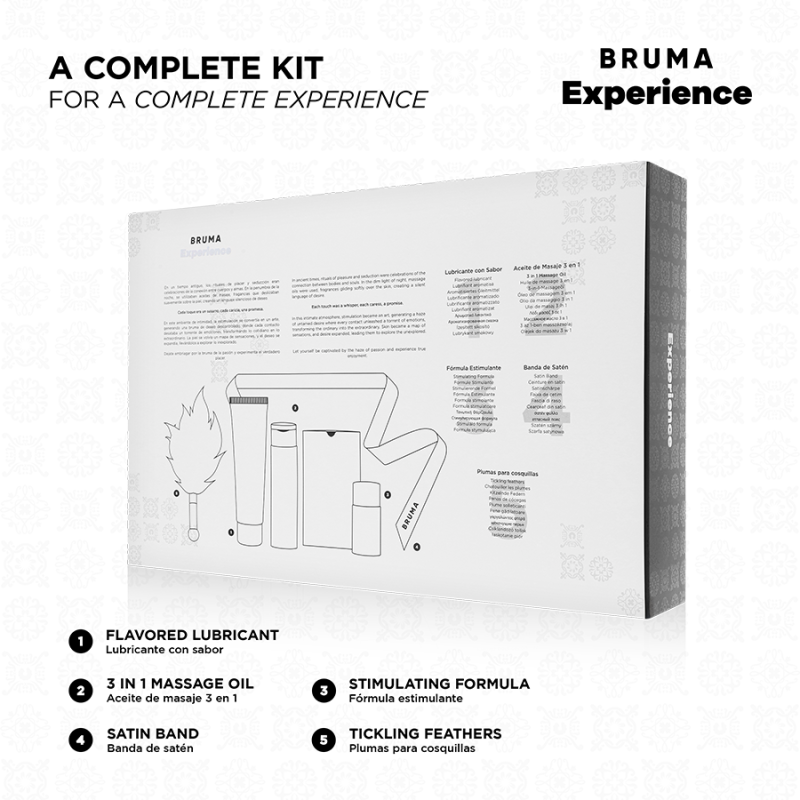 BRUMA XPERIENCE - KIT TENTATION DOUCE GÂTEAU AMÉRICAIN VIBRO-ORGASMIQUE