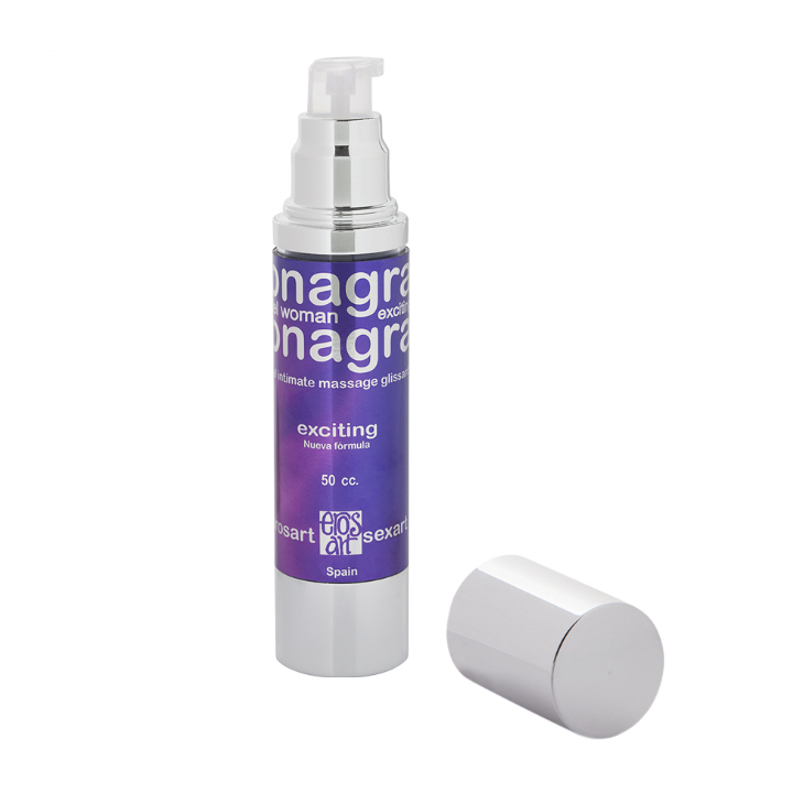 EROS-ART - GEL REHAUSSEUR DORGASME FEMME IMPRIMÉ SOIR SON 50 CC