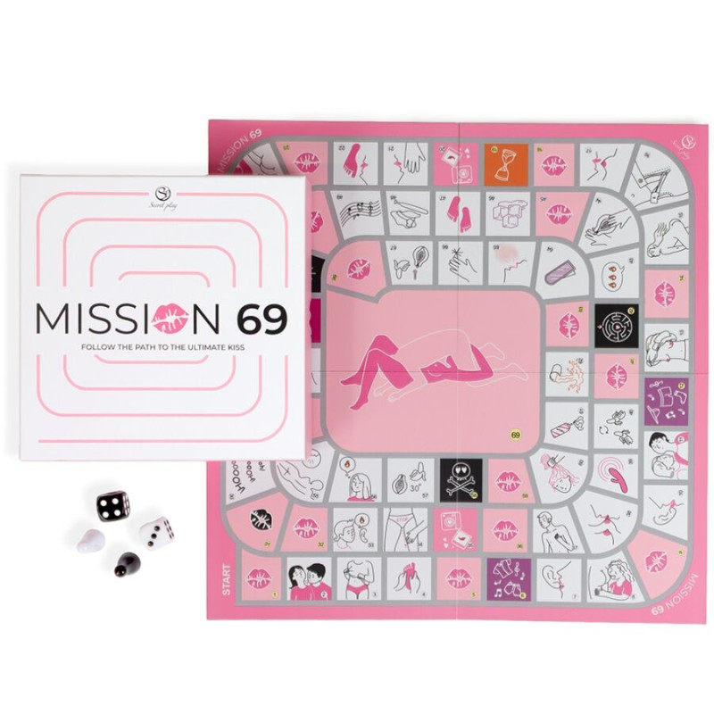 SECRET PLAY - JEU DE SOCIÉTÉ POUR COUPLES "MISSION 69"
