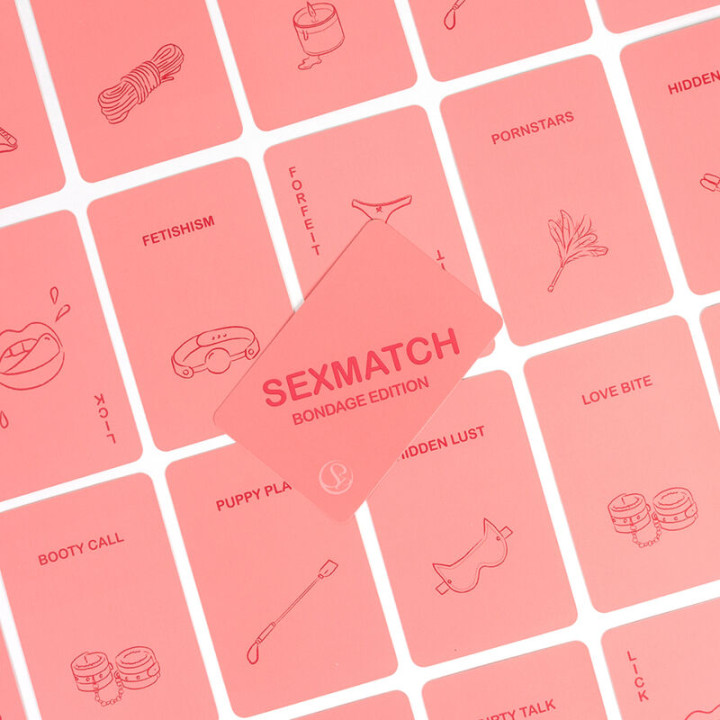 SECRETPLAY - JEU SEXMATCH ÉDITION BONDAGE