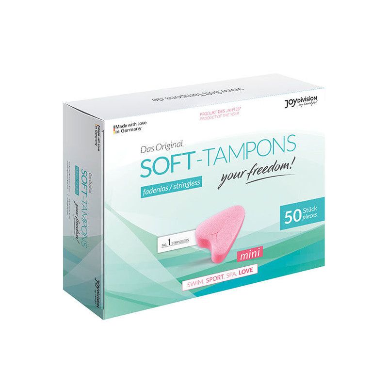 JOYDIVISION SOFT-TAMPONS - ORIGINAL SOFT-TAMPONS MINI X 50 UNITÉS