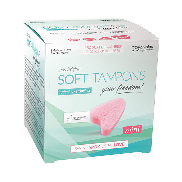 JOYDIVISION SOFT-TAMPONS - ORIGINAL SOFT-TAMPONS MINI 3 UDS