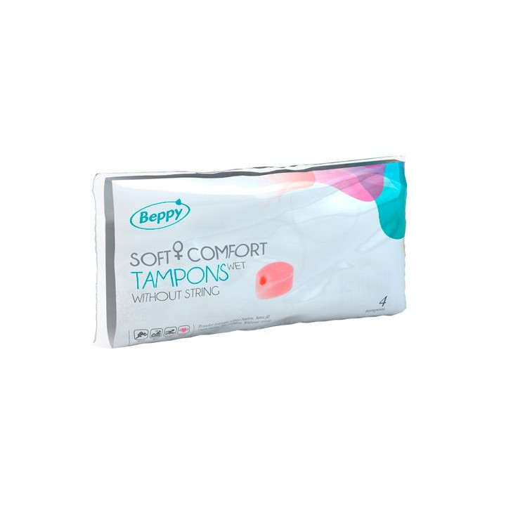 BEPPY - TAMPONS SOFT CONFORT HUMIDE 4 UNITÉS