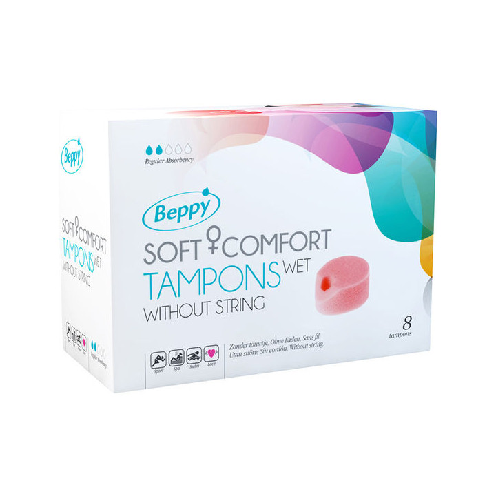 BEPPY - TAMPONS SOFT CONFORT HUMIDE 8 UNITÉS