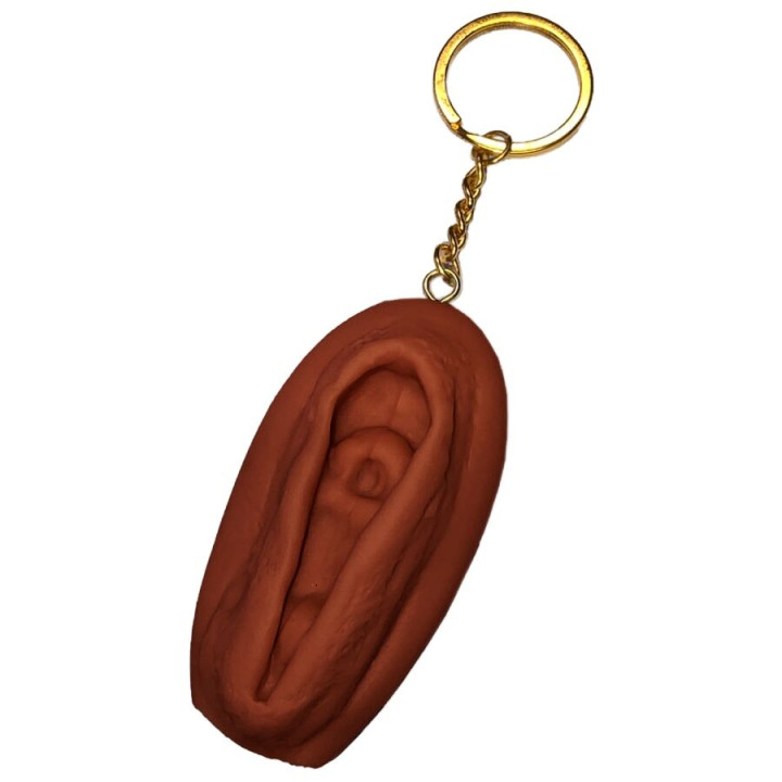 DIABLO PICANTE - PORTE-CLÉS VAGIN TON FONCÉ