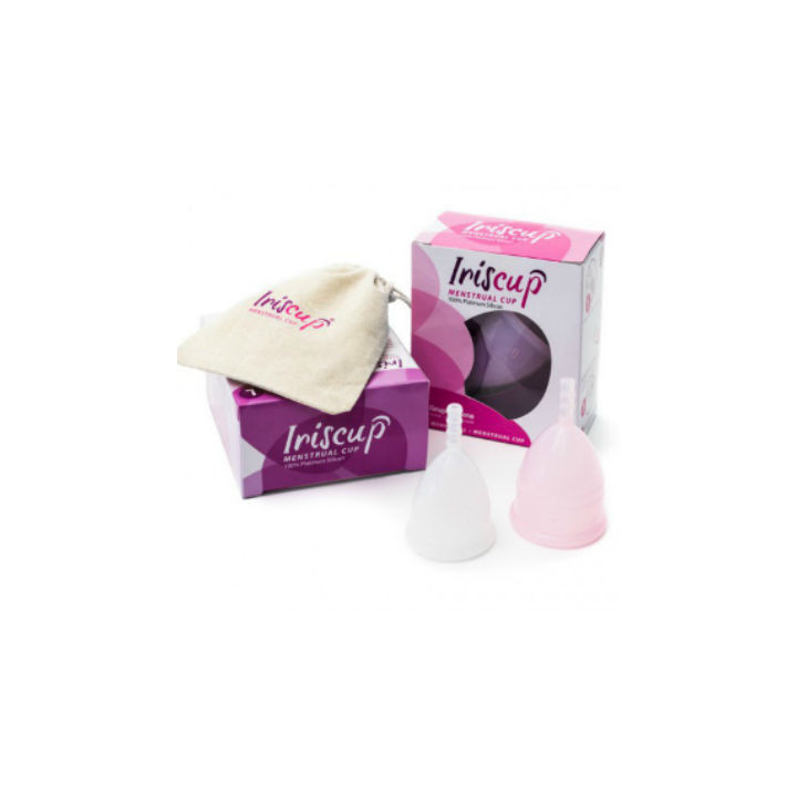 IRISCUP - PETITE TASSE DU MOIS ROSE A + SAC STÉRILISATEUR OFFERT