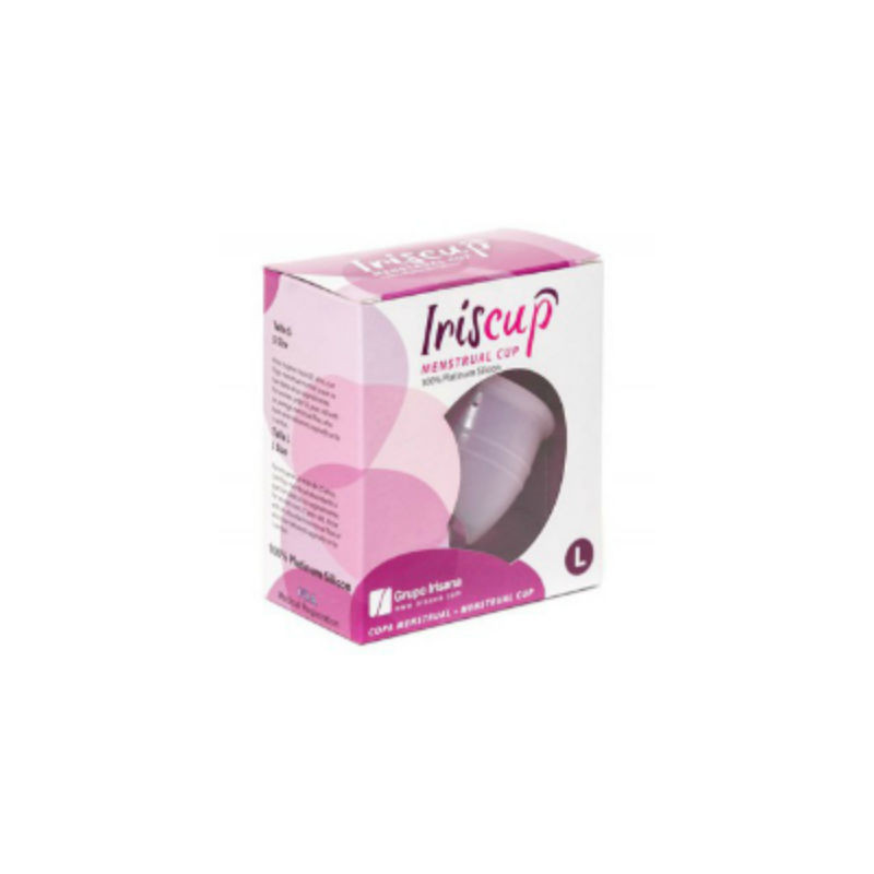 IRISCUP - GRANDE TASSE DU MOIS ROSE + SAC STÉRILISATEUR OFFERT