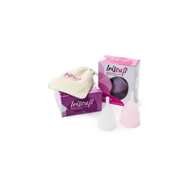 IRISCUP - GRANDE TASSE DU MOIS ROSE + SAC STÉRILISATEUR OFFERT