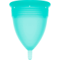 STERCUP - COUPE MENSTRUELLE EN SILICONE FDA AIGUE-MARINE - TAILLE L