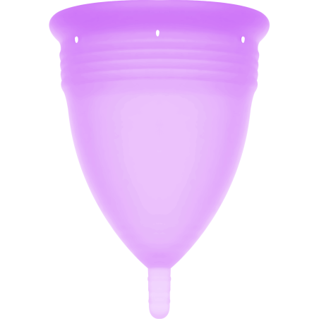STERCUP - COUPE MENSTRUELLE EN SILICONE FDA LILAS - TAILLE L