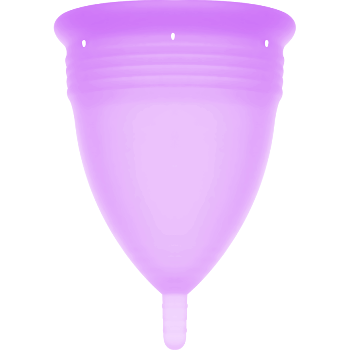 STERCUP - COUPE MENSTRUELLE EN SILICONE FDA LILAS - TAILLE L