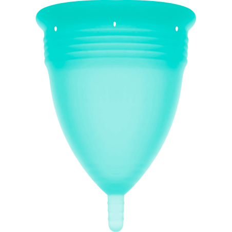STERCUP - COUPE MENSTRUELLE EN SILICONE FDA AIGUE-MARINE - TAILLE S
