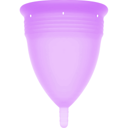 STERCUP - COUPE MENSTRUELLE EN SILICONE FDA LILAS - TAILLE S