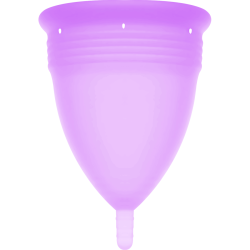 STERCUP - COUPE MENSTRUELLE EN SILICONE FDA LILAS - TAILLE S