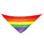 PRIDE - ÉCHARPE TRIANGULAIRE EN COTON AVEC DRAPEAU ARC-EN-CIEL