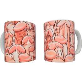 DIABLO PICANTE - TASSE PÉNIS COULEUR 370 ML