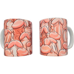 DIABLO PICANTE - TASSE PÉNIS COULEUR 370 ML
