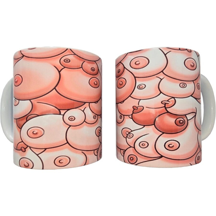 DIABLO PICANTE - MUG SEINS COULEURS 370 ML