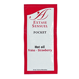 EXTASE SENSUAL - HUILE STIMULANTE DE FRAISE 10 ML