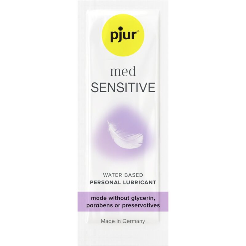 PJUR - MED LUBRIFIANT  BASE EAU SENSITIVE GLIDE 2 ML
