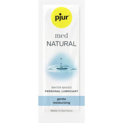 PJUR - MED LUBRIFIANT NATUREL  BASE EAU 2 ML