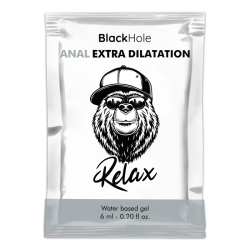 BLACK HOLE - GEL À BASE D'EAU EXTRA DILATATION 6 ML DOSE UNIQUE