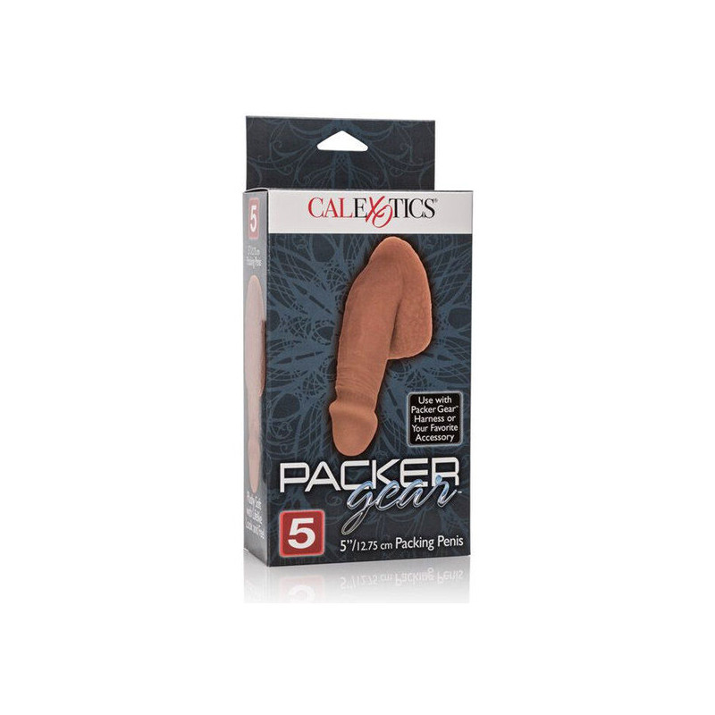 CALEXOTICS - EMBALLAGE PÉNIS MARRON 14.5 CM