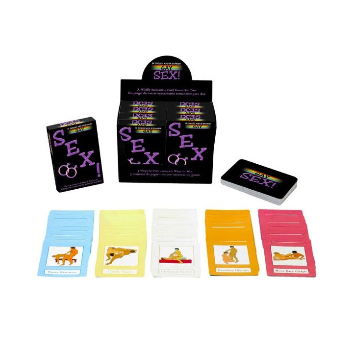 KHEPER GAMES - NAIPES DE SEXO GAY, JEU DE CARTES GAY ES / FR