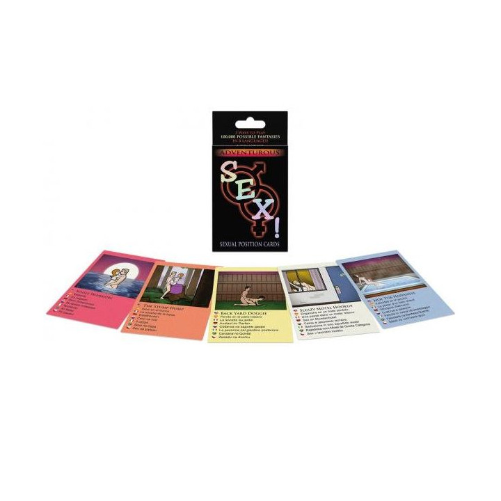 KHEPER GAMES - SEXE AVENTUREUX ! JEU DE CARTES