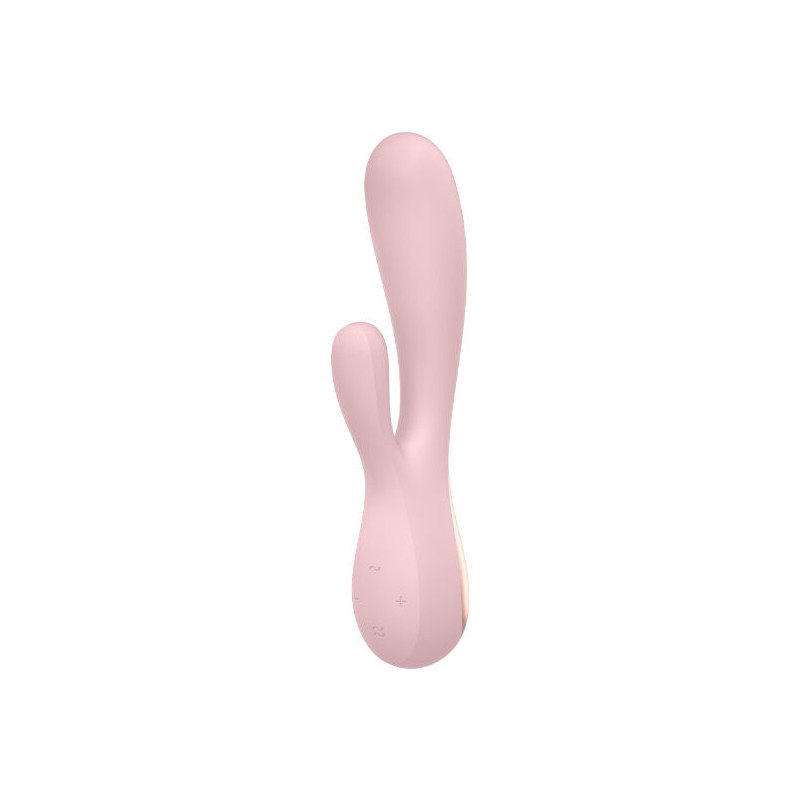 SATISFYER - MONO FLEX ROSE AVEC APPLICATION
