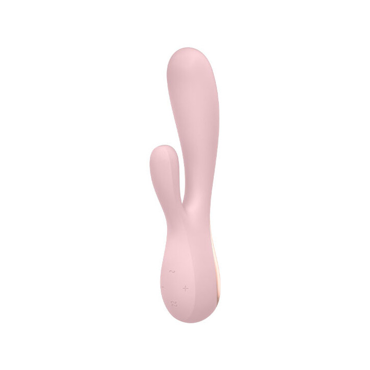 SATISFYER - MONO FLEX ROSE AVEC APPLICATION