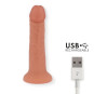 ONINDER - GRAND GODE VIBRATEUR BOGOTÁ 9 VITESSES NATUREL 22 CM -O- 4,5 CM - APPLICATION GRATUITE