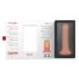 ONINDER - GRAND GODE VIBRATEUR BOGOTÁ 9 VITESSES NATUREL 22 CM -O- 4,5 CM - APPLICATION GRATUITE