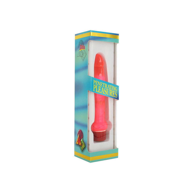 SEVEN CREATIONS - VIBRATEUR ANAL ROSE JELLY THIN