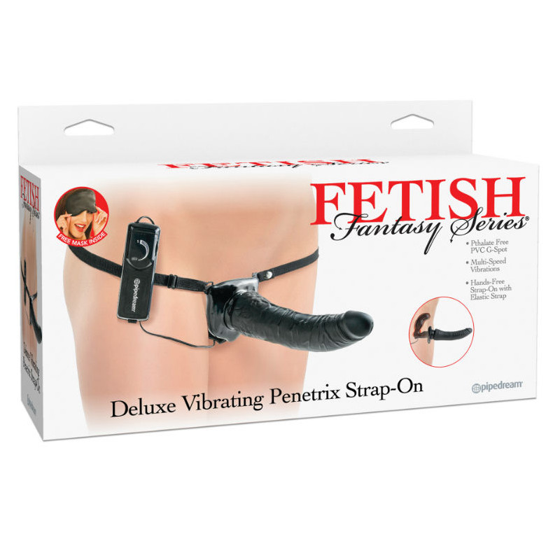 FETISH FANTASY SERIES - DELUXE VIBRANT PENETRIS STRAP-ON