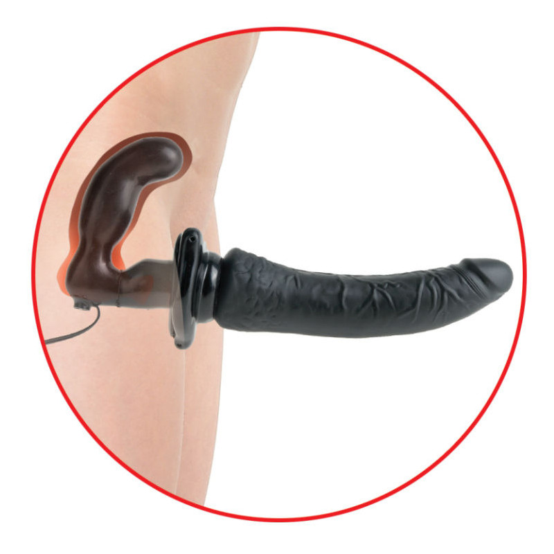 FETISH FANTASY SERIES - DELUXE VIBRANT PENETRIS STRAP-ON