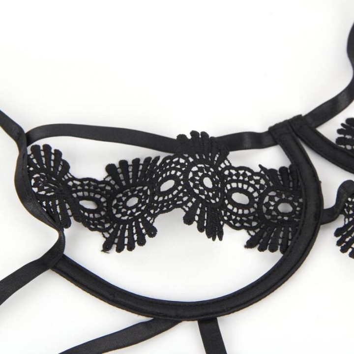 SUBBLIME - TEDDY DENTELLE  BRETELLES L/XL