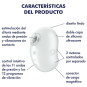 SATISFYER - CUTIE GHOST VIBRATEUR  POSER BLANC