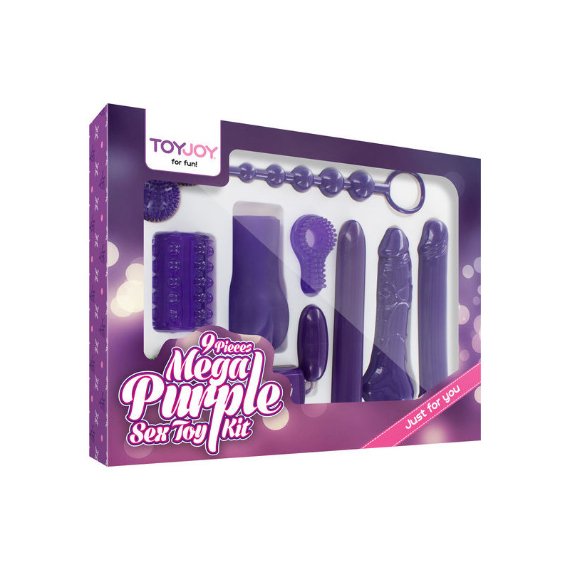 TOYJOY - JUST FOR YOU KIT DE JOUETS SEXUELS MÉGA VIOLET