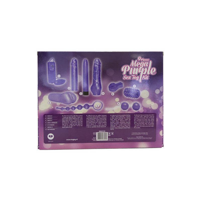 TOYJOY - JUST FOR YOU KIT DE JOUETS SEXUELS MÉGA VIOLET