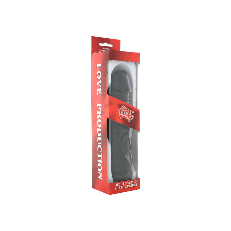 SEVEN CREATIONS - VIBRATEUR NOIR PERFECT PLEASURES 22 CM