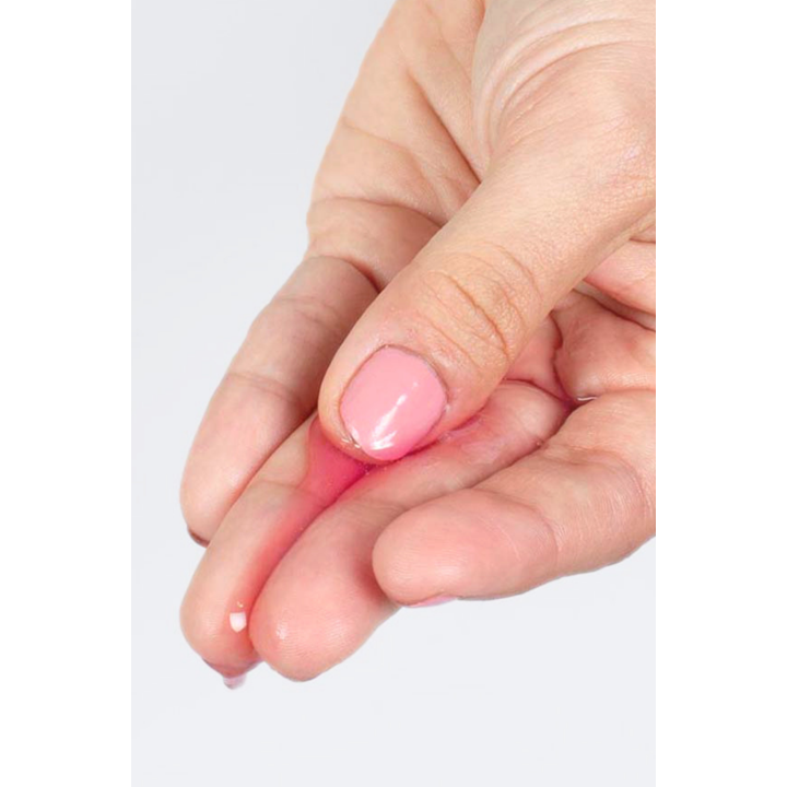 2 en 1 Lubrifiant et huile de massage cerise chauffant