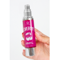 2 en 1 Lubrifiant et huile de massage cerise chauffant