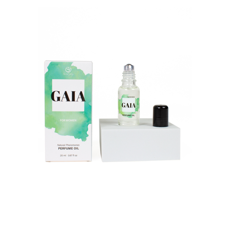 Huile parfumée Roll-on aux phéromones Gaia pour femme