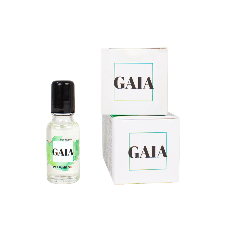 Huile parfumée Roll-on aux phéromones Gaia pour femme