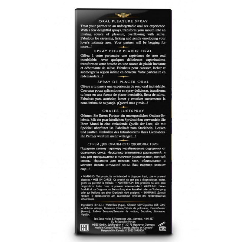 Spray pour plaisir oral saveur fruits exotiques 20 ml - Shunga